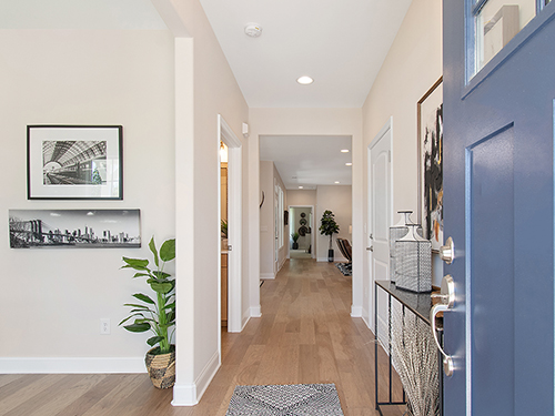 Active Adult, maintenance-friendly homes make stepping outside your comfort zone as easy as stepping through the front door.>